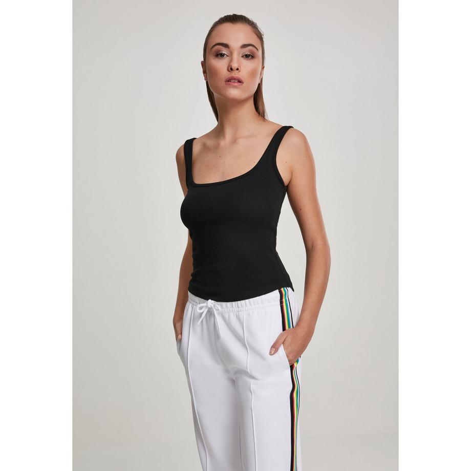 URBAN CLASSICS Weites Crop Top  