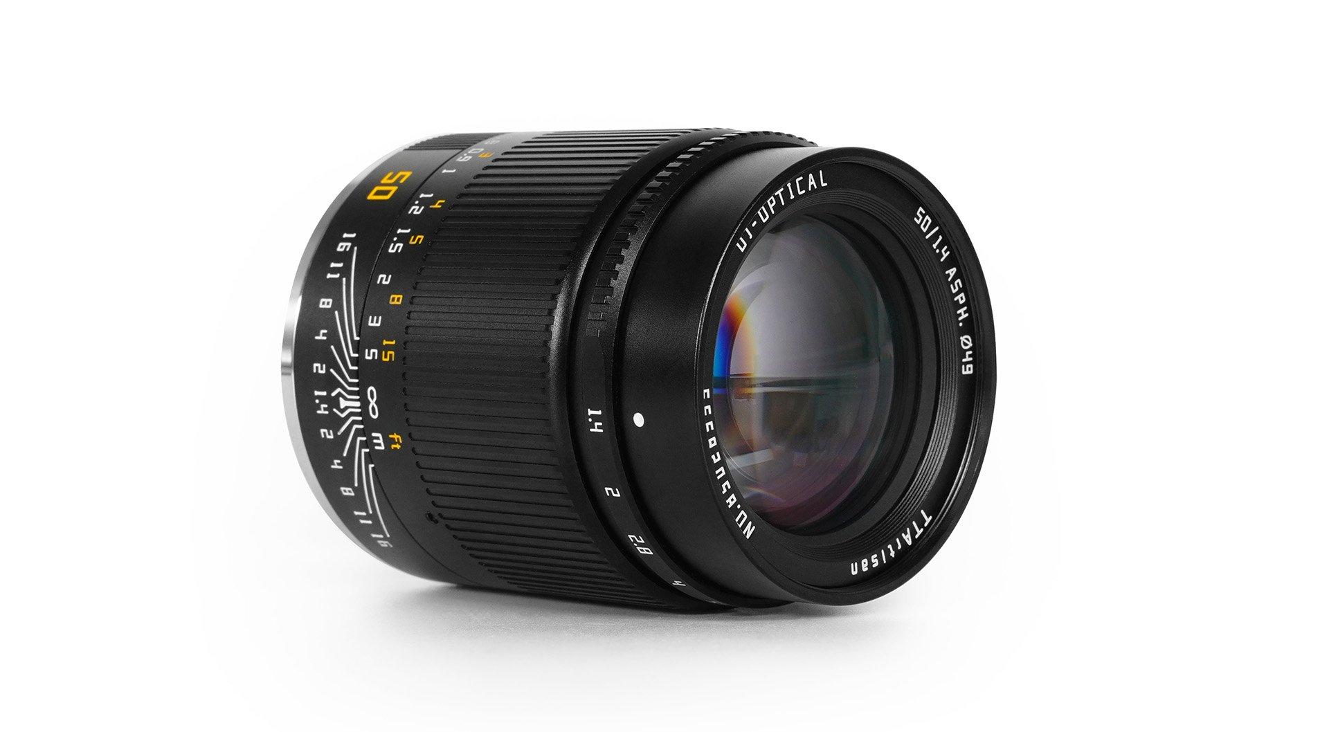 TTARTISANS  TTArtisan 50mm F1.4 ASPH MILC Obiettivi standard Nero 