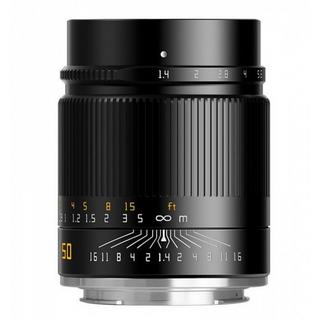 TTARTISANS  TTArtisan 50mm F1.4 ASPH MILC Obiettivi standard Nero 