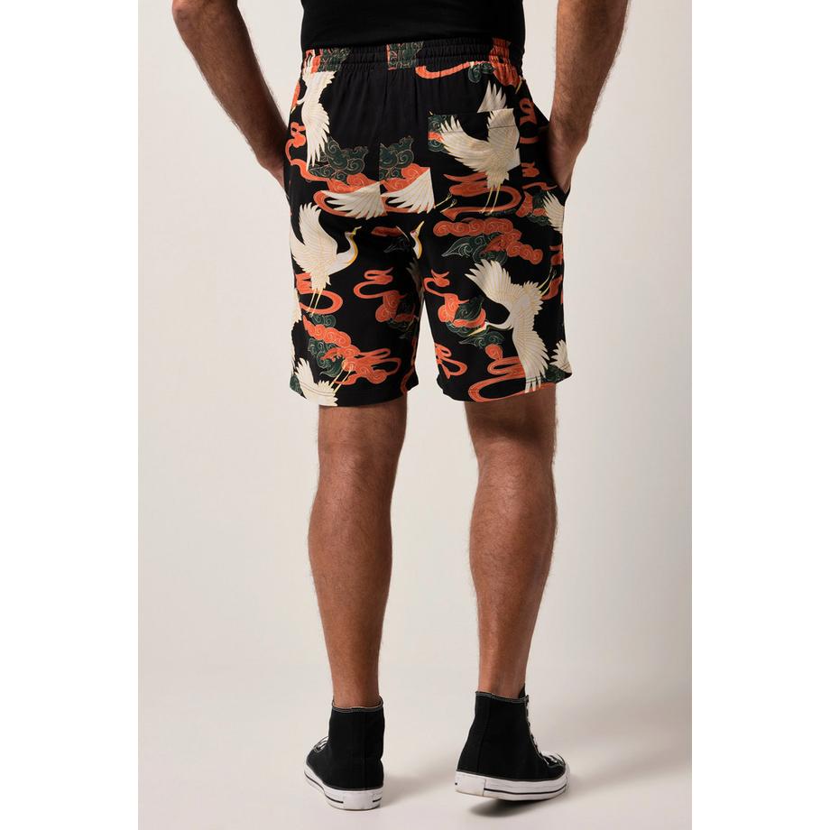 JP1880 Bermuda Viskose Alloverdruck Relaxed Fit  