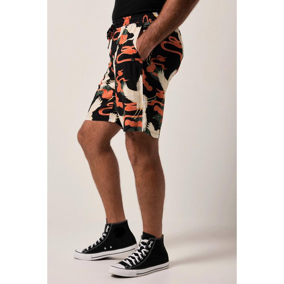 JP1880 Bermuda Viskose Alloverdruck Relaxed Fit  