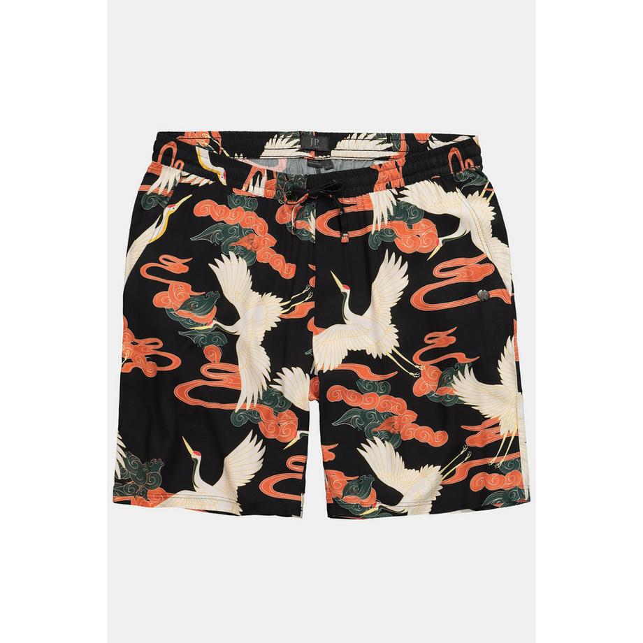 JP1880 Bermuda Viskose Alloverdruck Relaxed Fit  