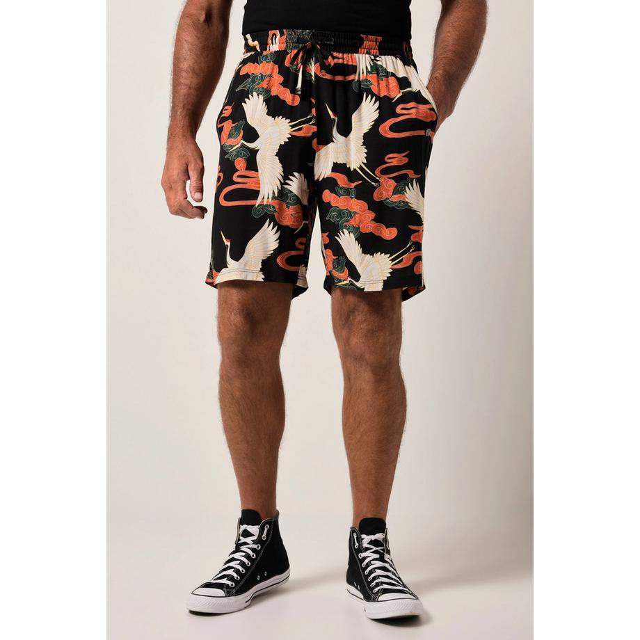 JP1880 Bermuda Viskose Alloverdruck Relaxed Fit  