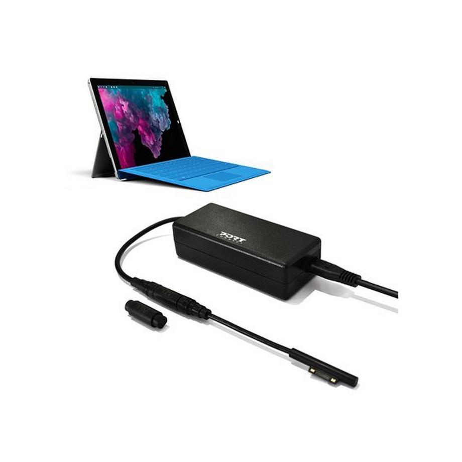 Port Designs  Netzteil für Microsoft Surface, AC-Adapter, 60W 