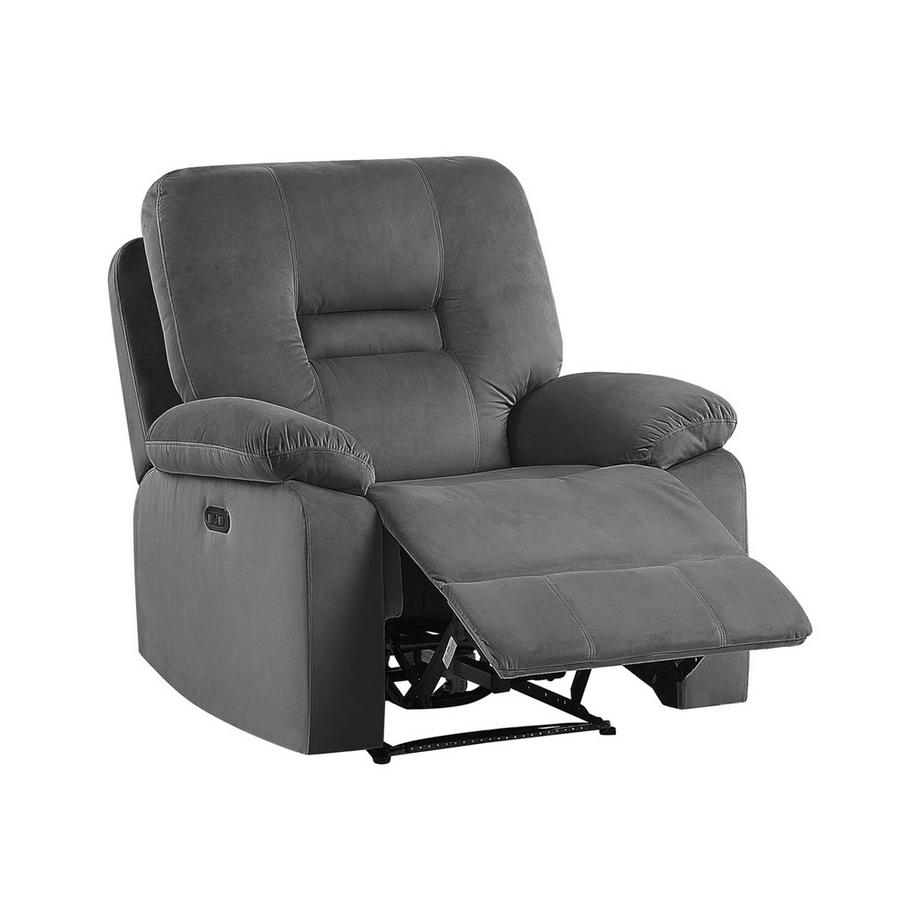 Elektrischer Fernsehsessel aus Samtstoff  BERGEN