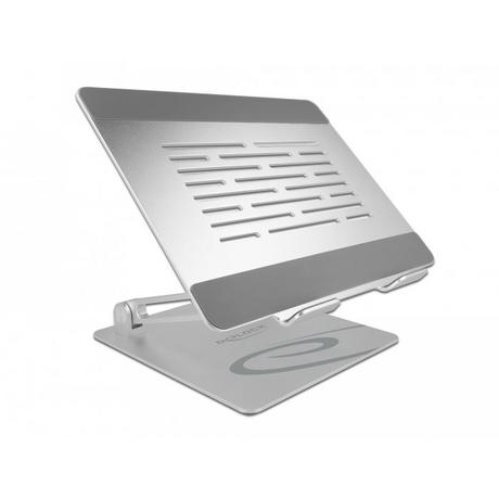 DeLock  18414 Support de livres Supports de Notebook Aluminium 39,6 cm (15.6") 