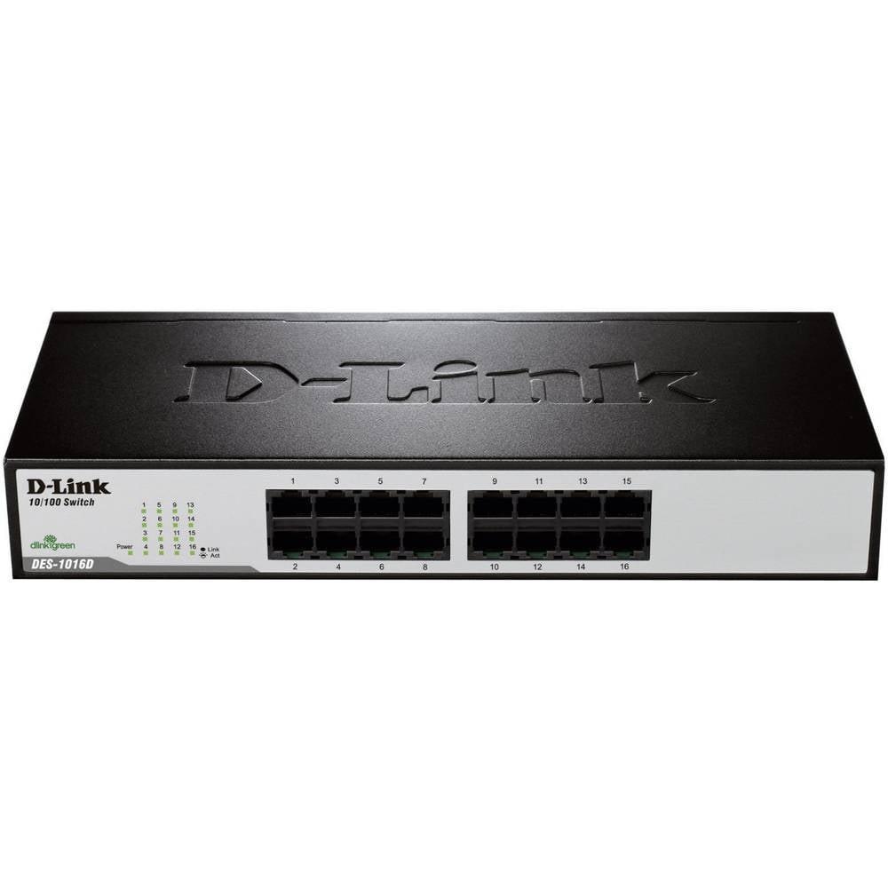 D-Link  16-Port Fast Ethernet Desktop Switch 