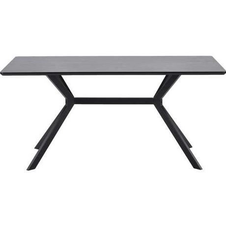 mutoni Table à manger Bruno noir 160x90  