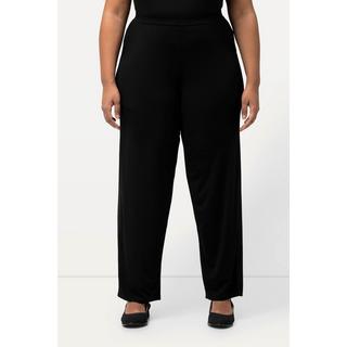 Ulla Popken  Pantalon en jersey, coupe Relaxed Fit avec taille élastique 