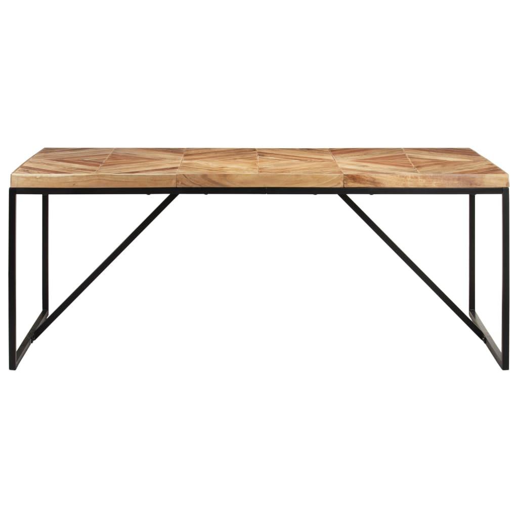 VidaXL Table de salle à manger bois  