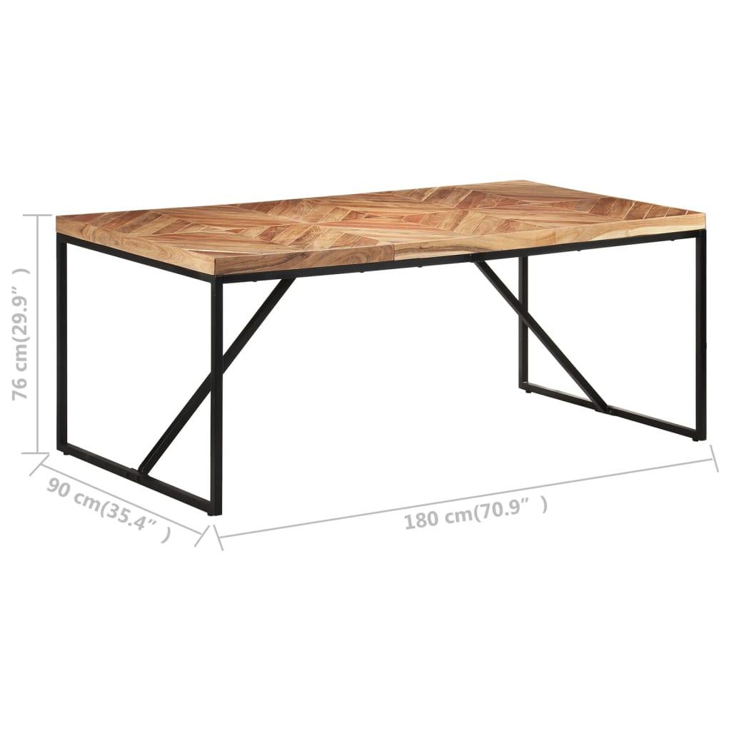 VidaXL Table de salle à manger bois  