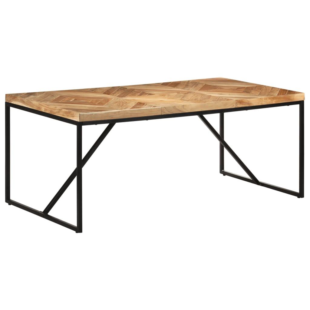 VidaXL Table de salle à manger bois  