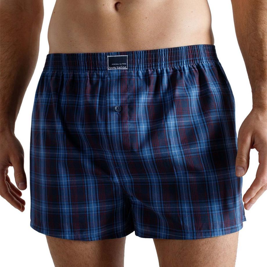 TOM TAILOR  Boxer tissé  Paquet de 2 Confortable à porter-Dakota 