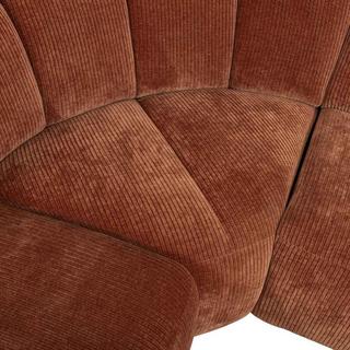 mutoni Ecksofa Mojo links gerippter Webstoff rostbraun 310x230  