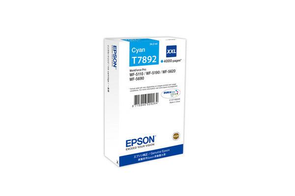 EPSON  WF-5XXX SERIES XXL CYAN 