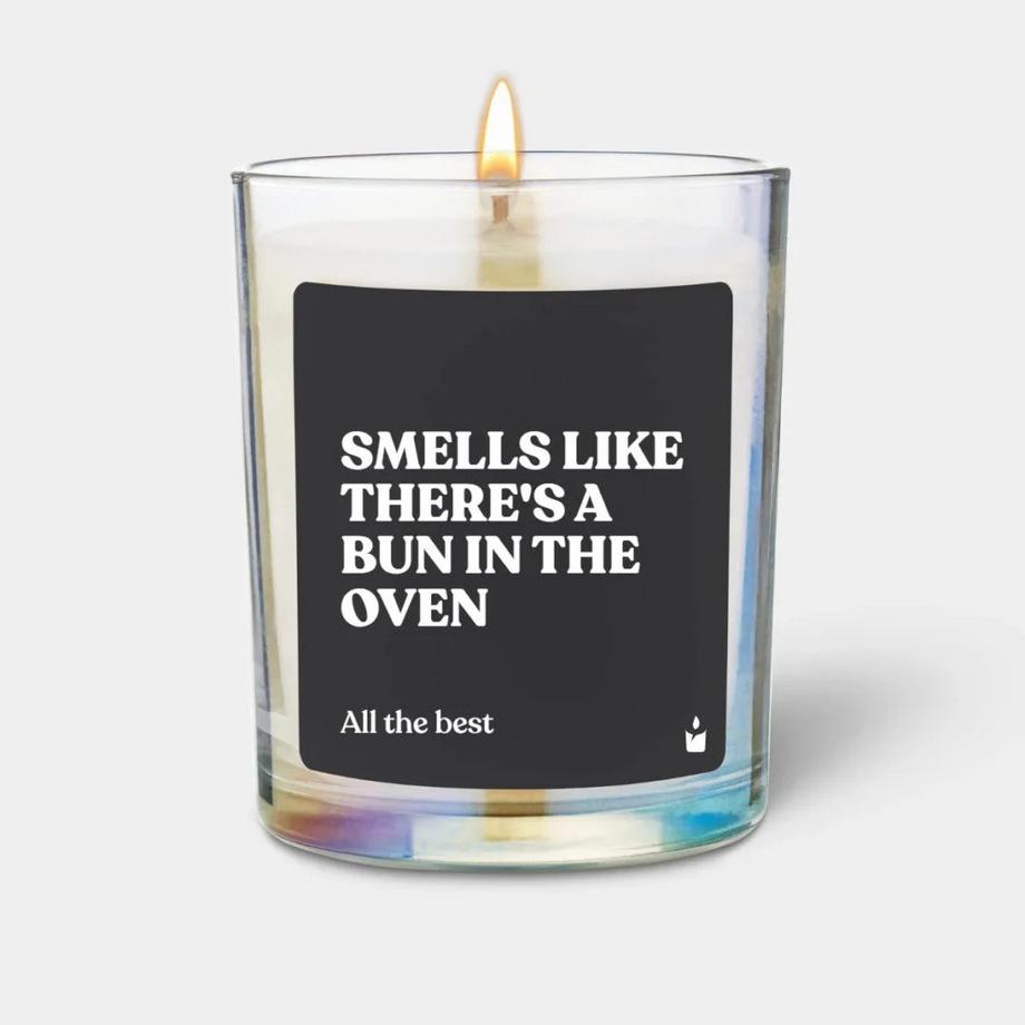 CandleHand Duftkerze Flowery Smells like there's a bun in the oven  