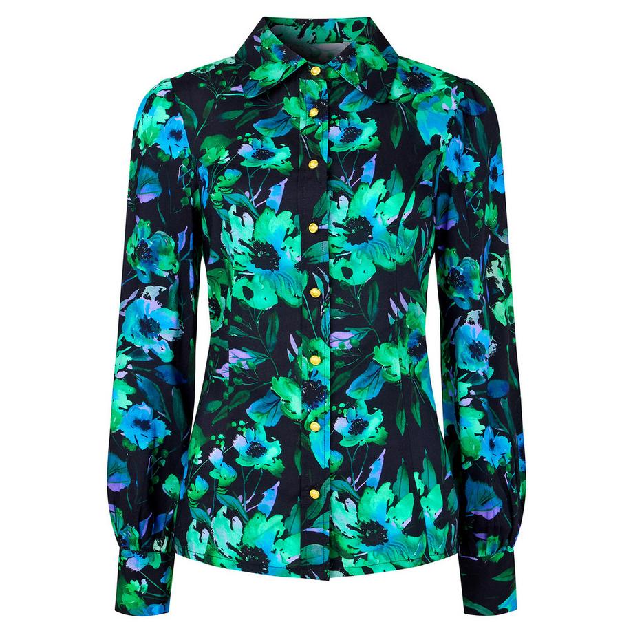 Joe Browns Blouse Motif Floral Vintage  