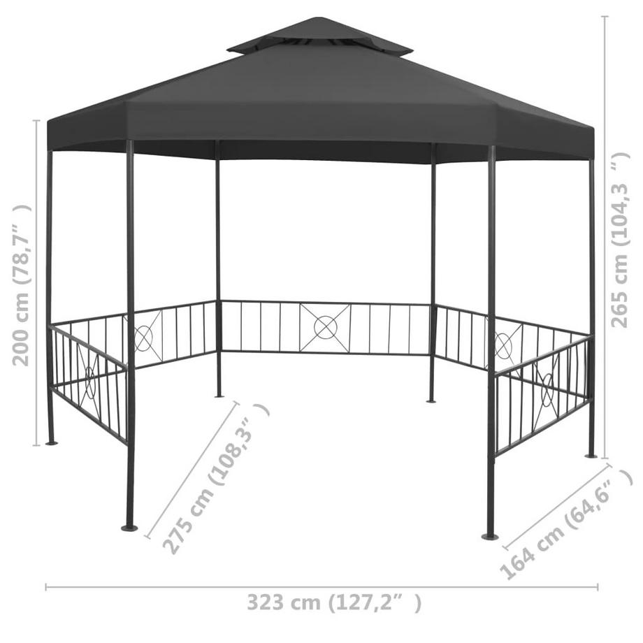 VidaXL tenda Tessuto  
