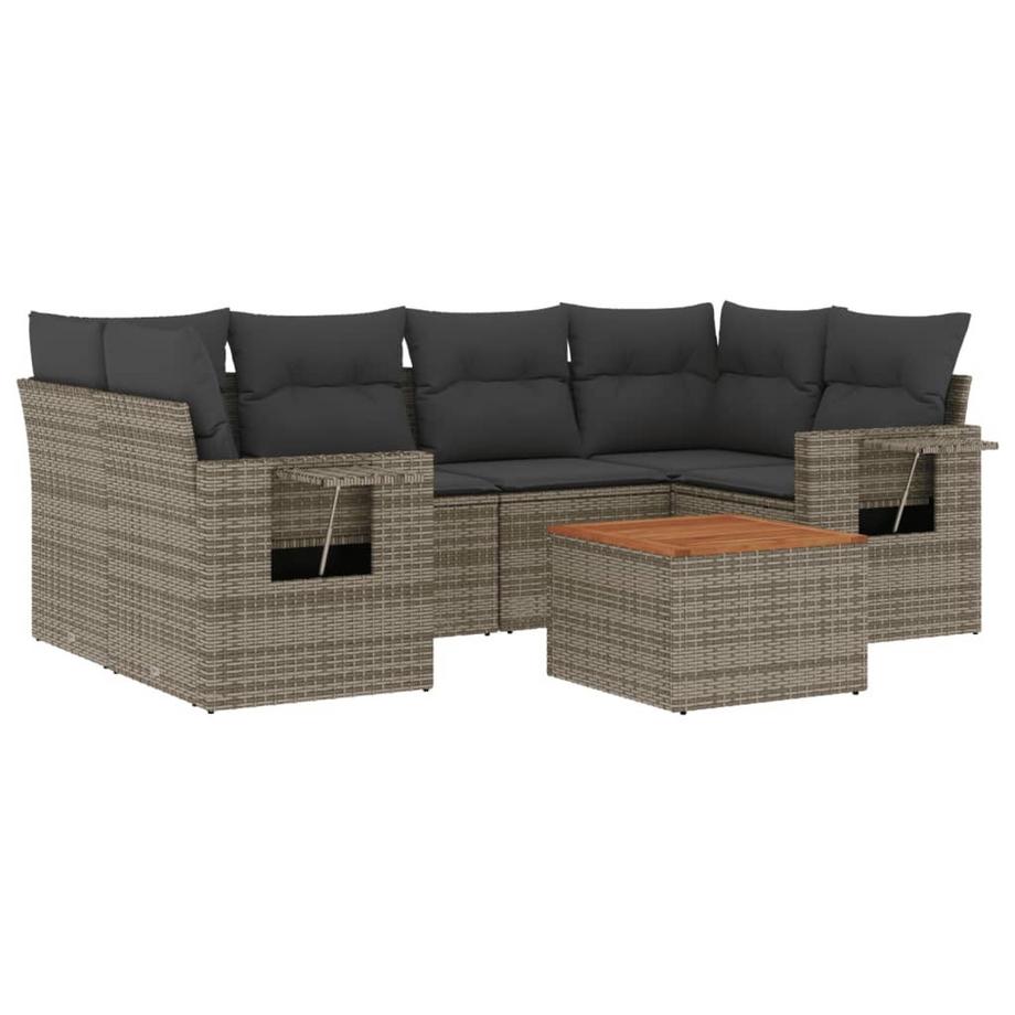 VidaXL Garten sofagarnitur poly-rattan  