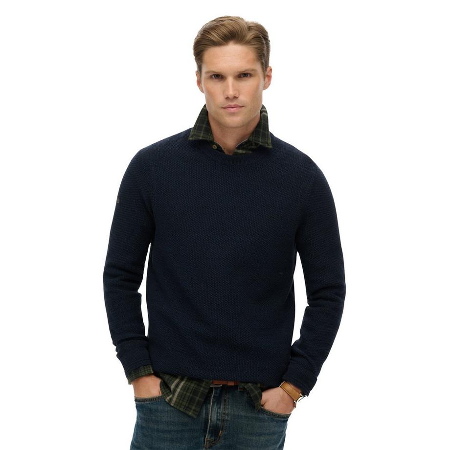 Superdry Comfort Fit Texture Jumper  