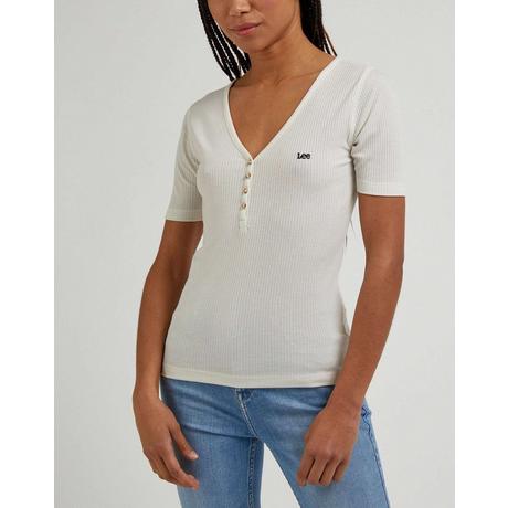 Lee  T-Shirt Kurzarm Henley 