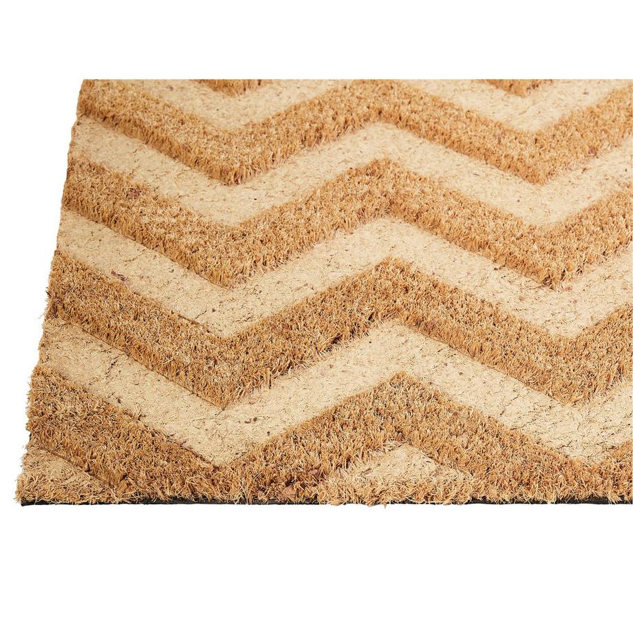 Beliani Tappetino da Ingresso en Fibra di Cocco Moderno ILOCOS  