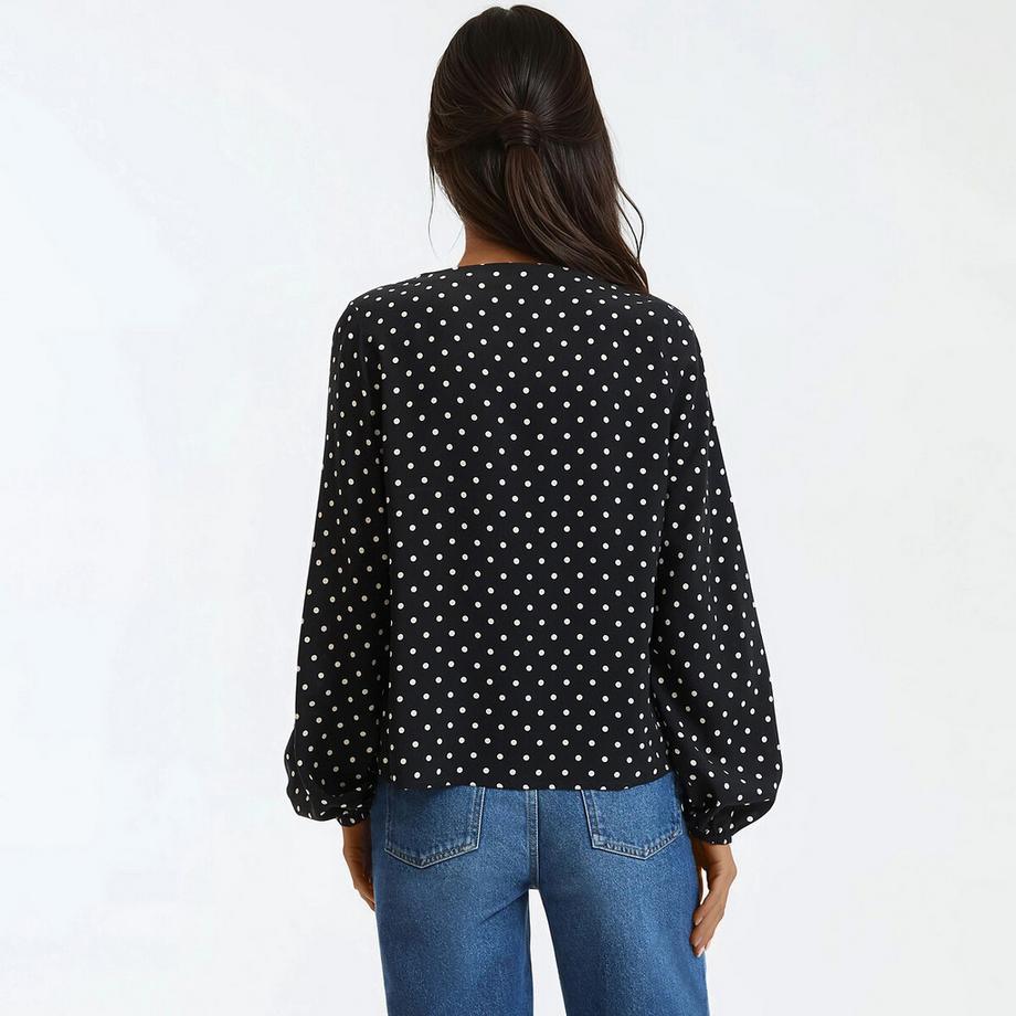 La Redoute Collections  Bluse mit V-Ausschnitt 