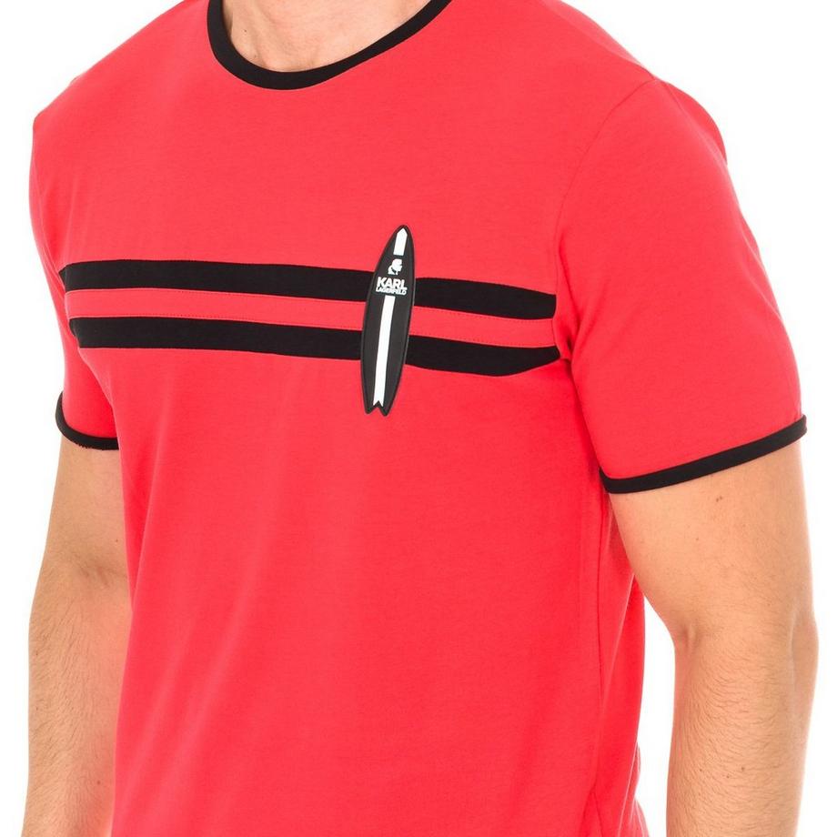 KARL LAGERFELD T-shirt à manches courtes avec logo  