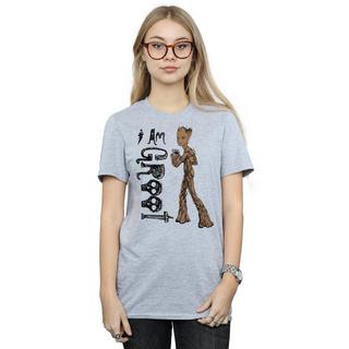 MARVEL  Tshirt AVENGERS INFINITY WAR AM TEENAGE GROOT 