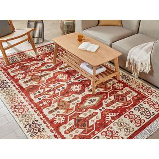 Beliani Tapis en Laine Boho VOSKEVAZ  