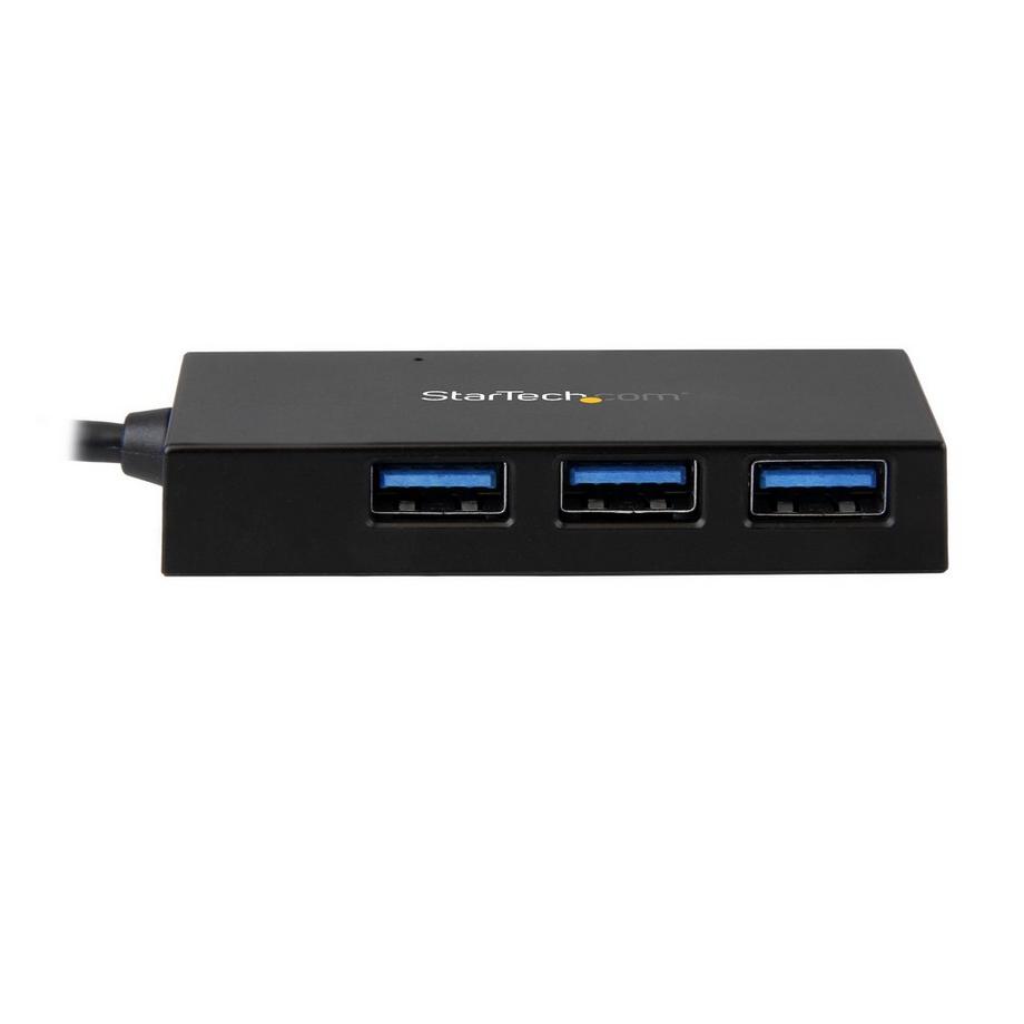 STARTECH  4 PORT USB 3.0 HUB - USB-C HUB GEN 1 HUB 1X USBC + 3X USB A 