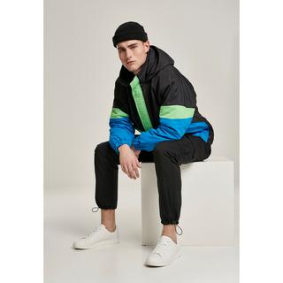 URBAN CLASSICS  giacca a vento urban classic 3-tone neon 