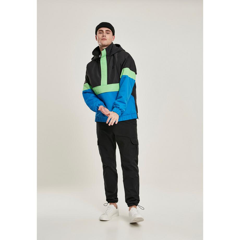 URBAN CLASSICS 3-farbiger Neon-Windstopper  