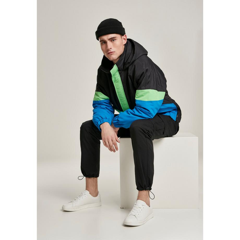URBAN CLASSICS 3-farbiger Neon-Windstopper  