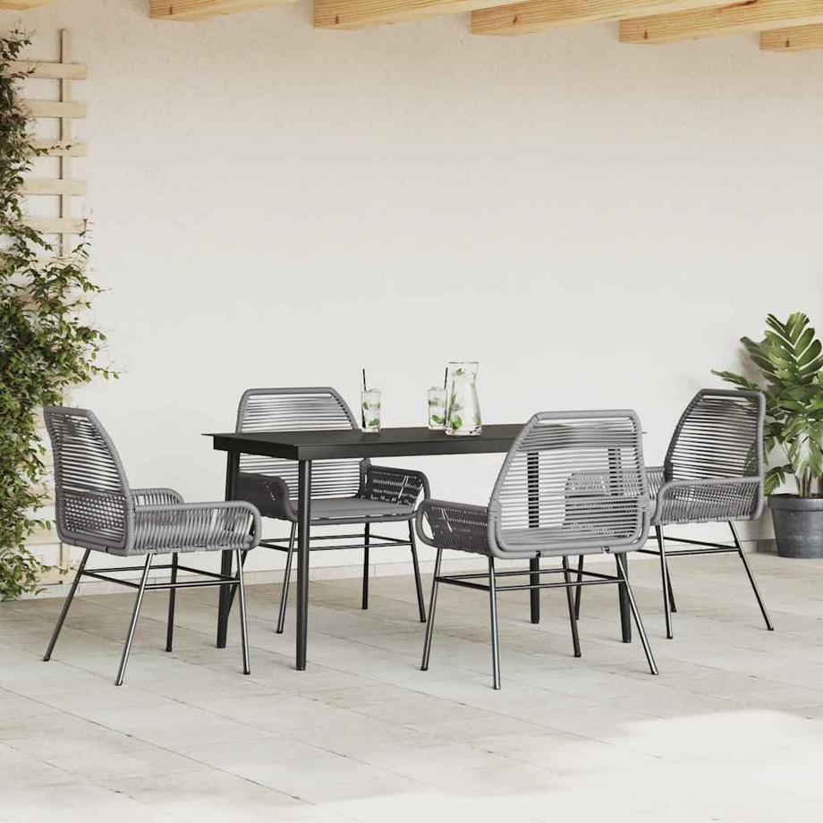 VidaXL Garten essgruppe poly-rattan  