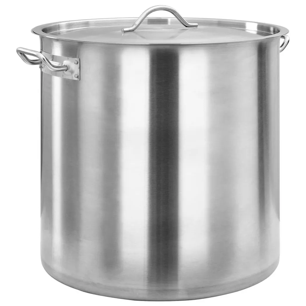 Marmite 98 l 50x50 cm Acier inoxydable Vidaxl