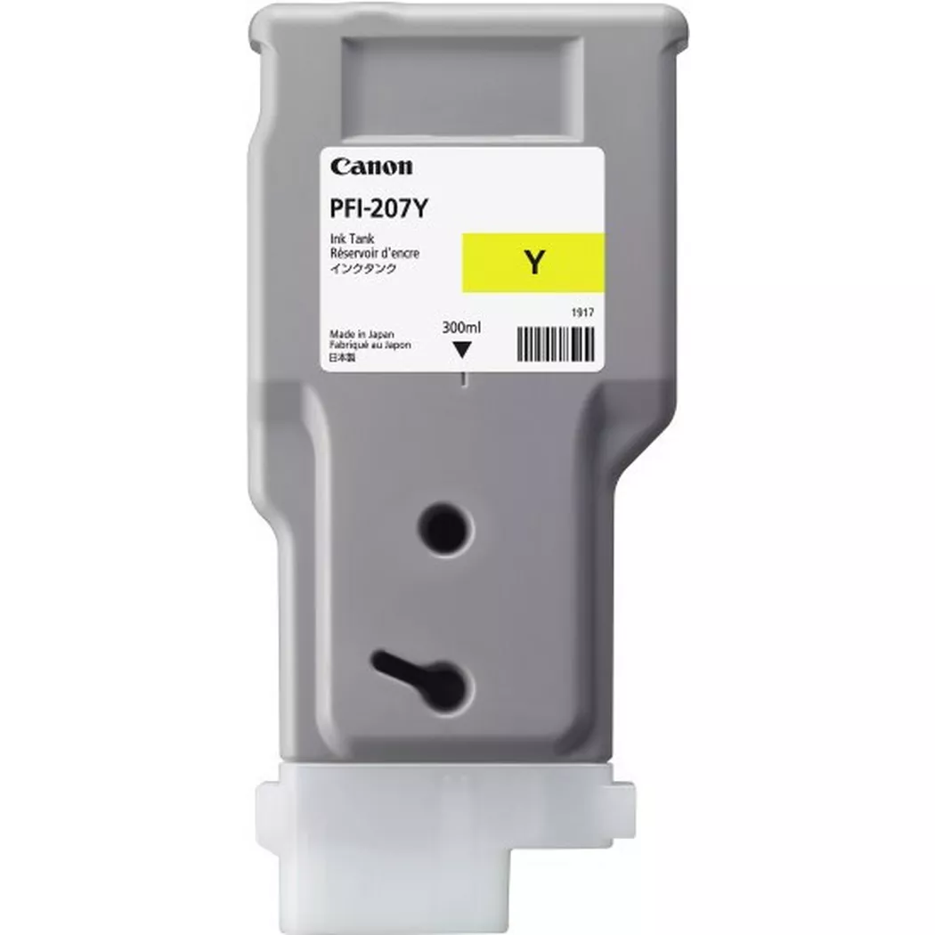 Canon – Tintenpatrone yellow PFI207Y iPF 680/685 300ml, One Size