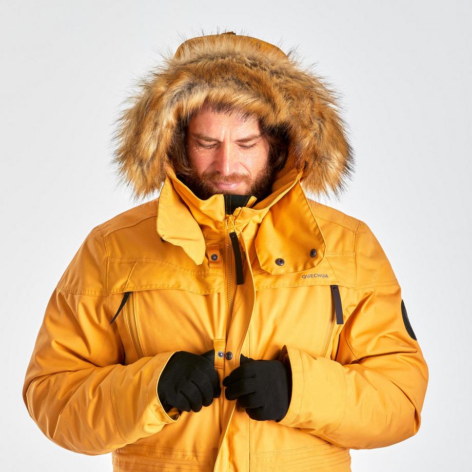 QUECHUA SH500 Parka da Trekking Invernale Ultra Caldo Impermeabile  