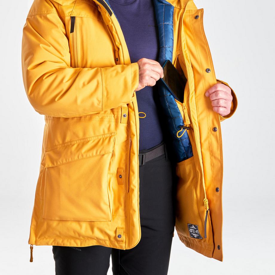 QUECHUA SH500 Parka da Trekking Invernale Ultra Caldo Impermeabile  