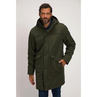 JP1880  Parka con cappuccio e tante tasche 