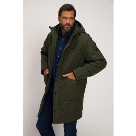 JP1880  Parka con cappuccio e tante tasche 