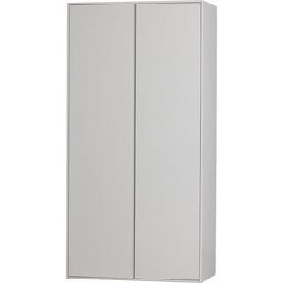 mutoni Armoire Maevy pin nuage gris 200x100  