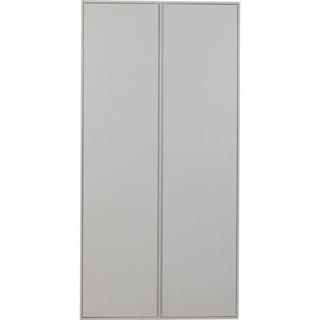 mutoni Armoire Maevy pin nuage gris 200x100  