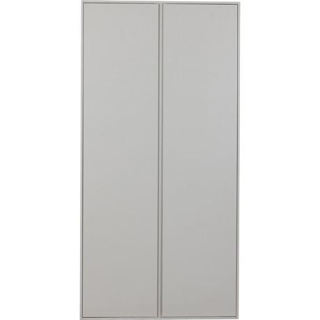 mutoni Armoire Maevy pin nuage gris 200x100  