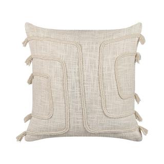 Beliani Cuscino decorativo en Cotone Boho PLEIONE  