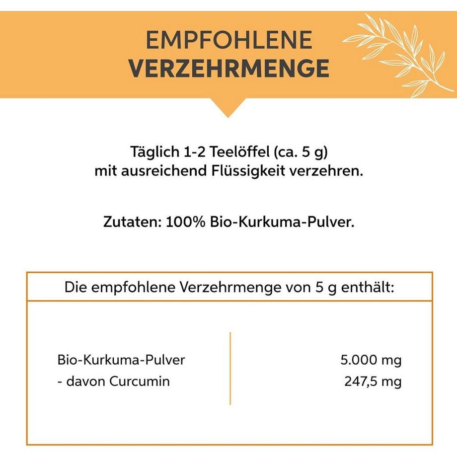 Eltabia  Bio Kurkuma Pulver 