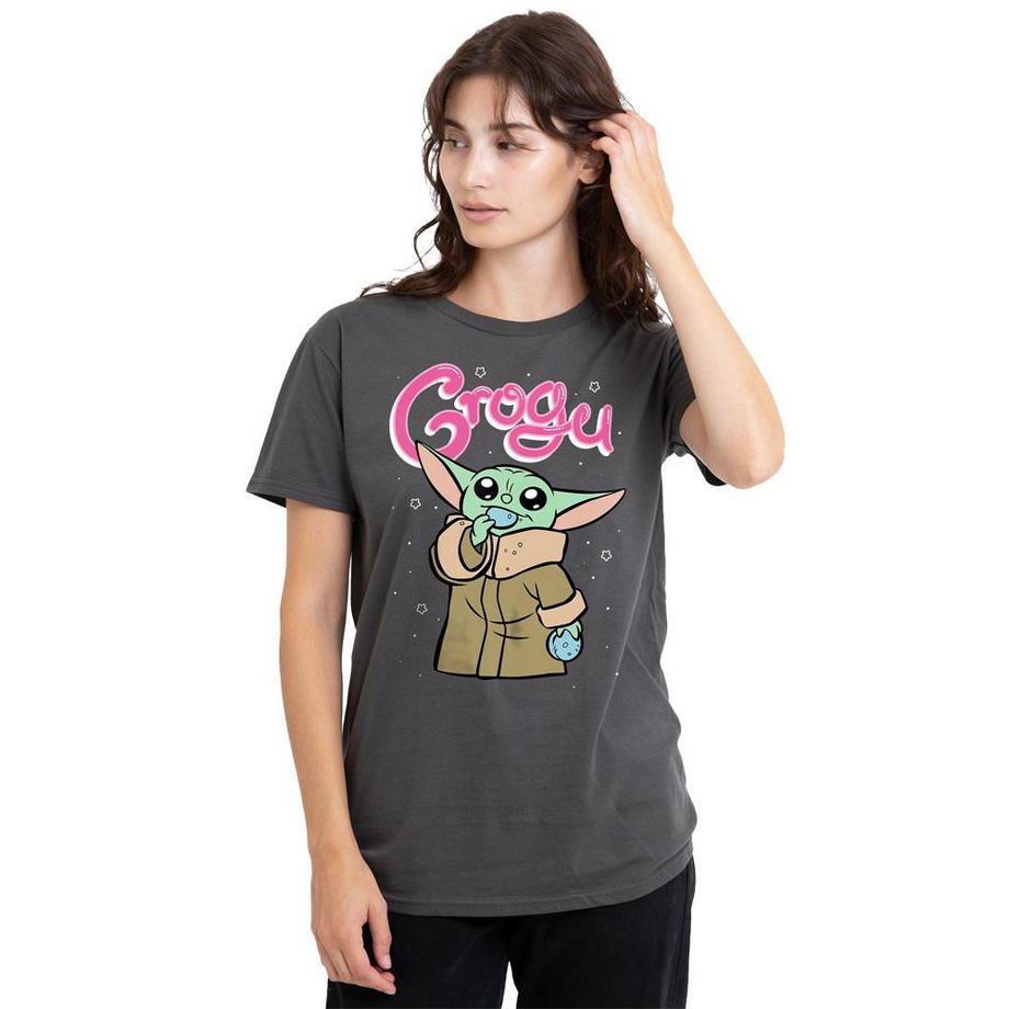 Star Wars: The Mandalorian  T-ShirtMotif Grogu Motiftyle Bulles 
