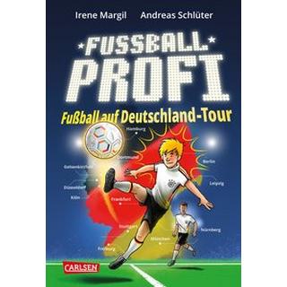 Fußballprofi 5: Fußballprofi - Fußball auf Deutschland-Tour Schlüter, Andreas; Margil, Irene; Grolik, Markus (Illustrationen) Gebundene Ausgabe 