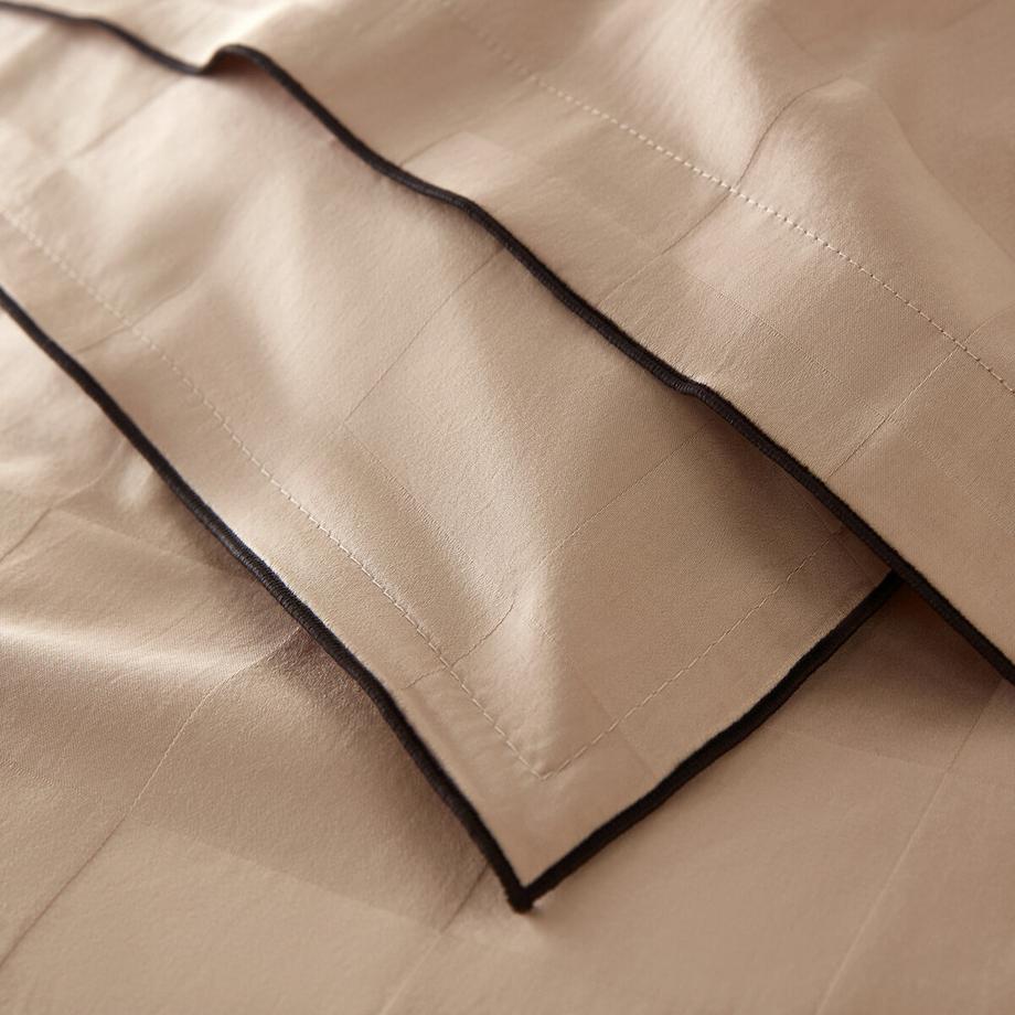 La Redoute Intérieurs Victor Drap-housse Satin de Coton Pré-lavé  