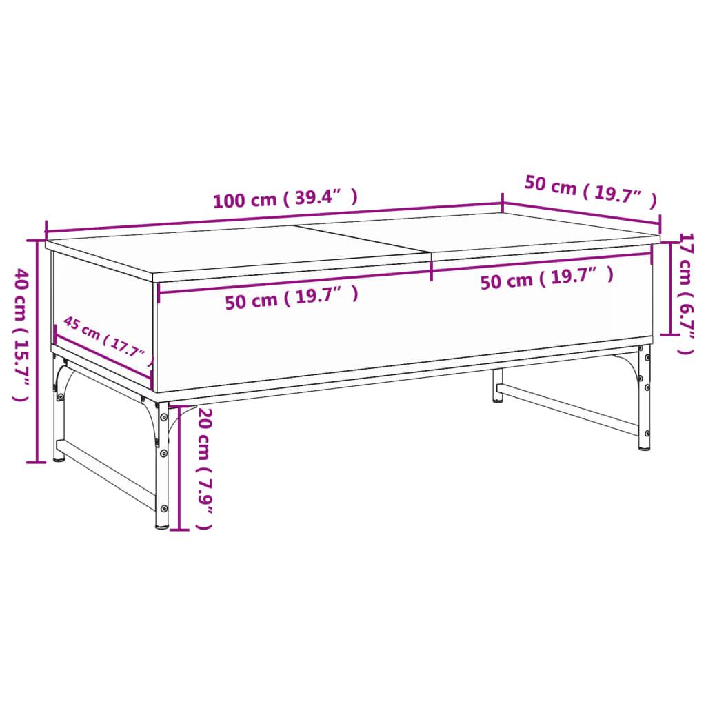 VidaXL Couchtisch metall  